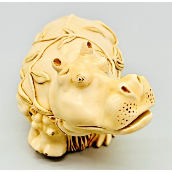 Harmony Kingdom Straight From The Hip Large Hippo Trinket Box Figurine 5 inch - Picture 3 of 15